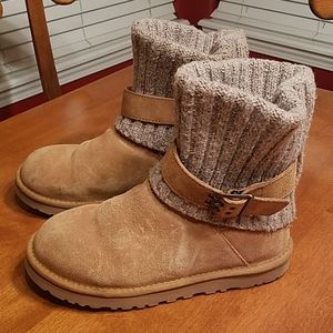 uggs with knit top